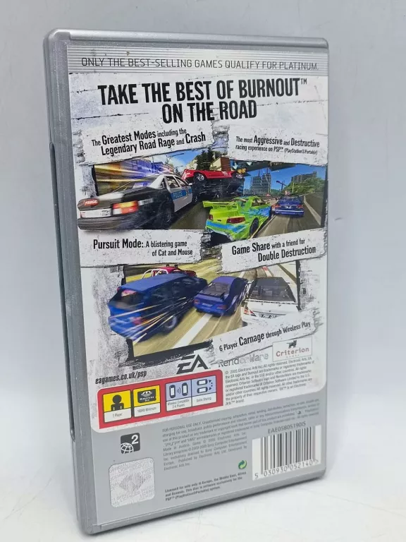 GRA PSP BURNOUT LEGENDS PSP