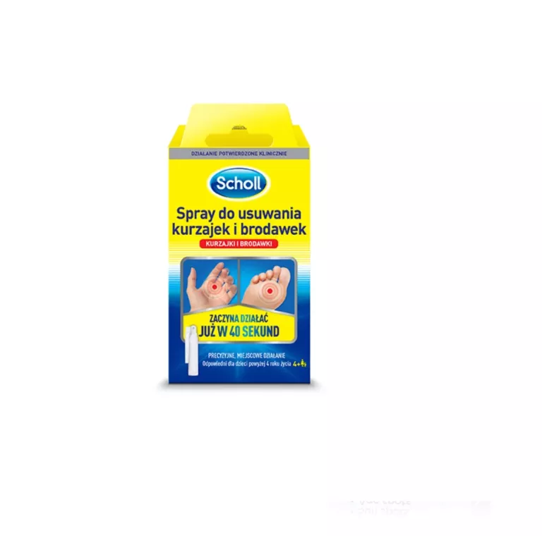 SCHOLL SPRAY DO USUWANIA KURZAJEK I BRODAWEK 80 ML