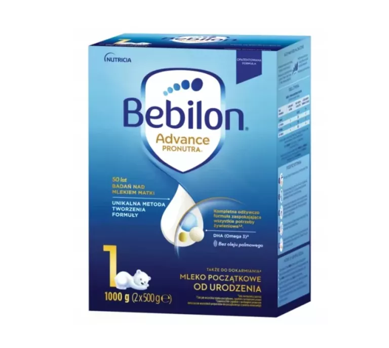 BEBILON 1 PRONUTRA ADVANCE MLEKO POCZĄTKOWE 1 KG