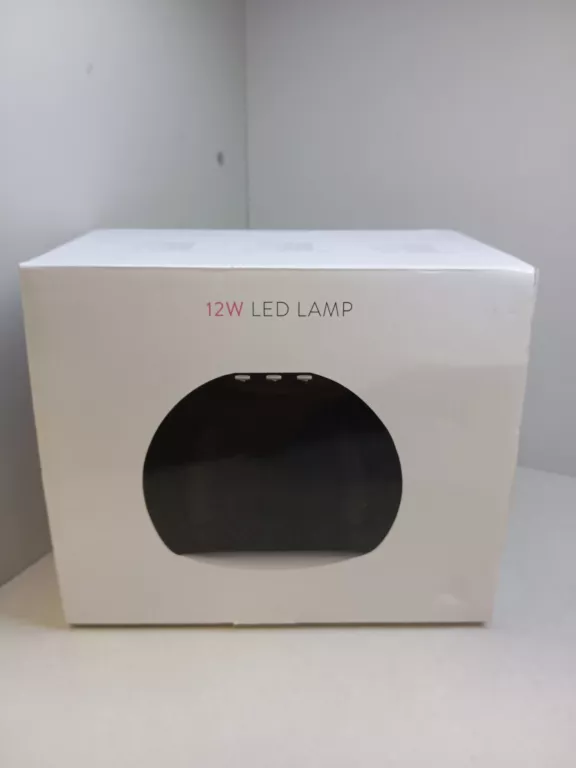 NEONAIL LAMPA LED 12W CZARNA 3090-2