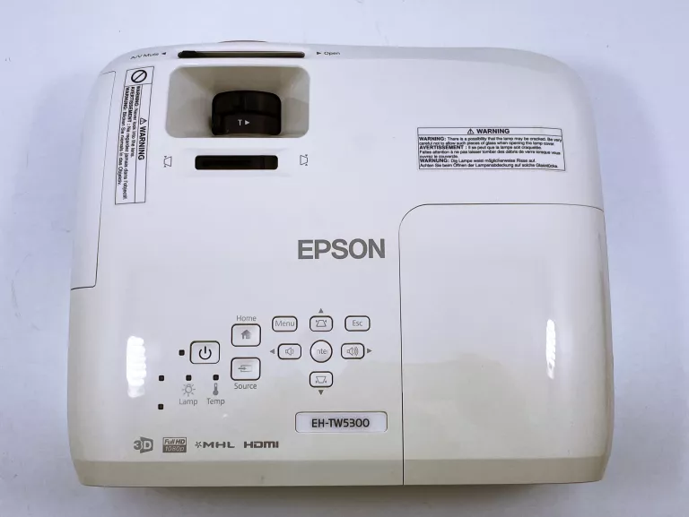 PROJEKTOR EPSON EH-TW5300 BIAŁY + PILOT