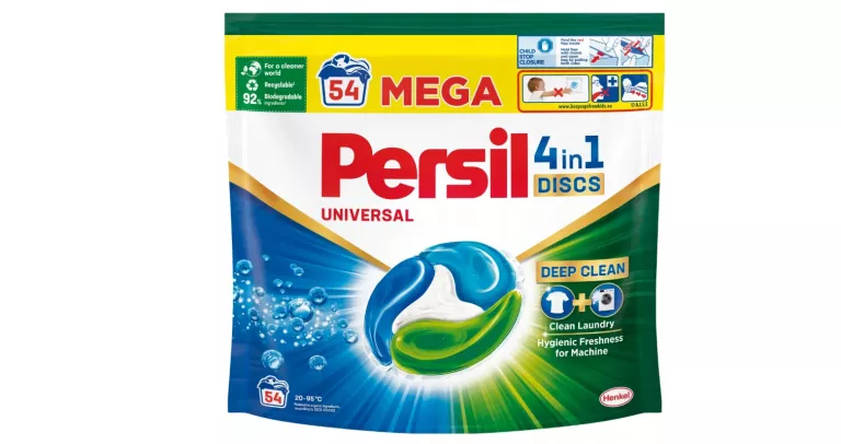 UNIWERSALNE KAPSUŁKI DO PRANIA PERSIL UNIVERSAL 4W1 DEEP CLEAN 54 PRANIA