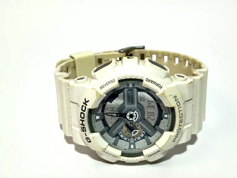 ZEGAREK CASIO G-SHOCK GA-110C BIAŁY