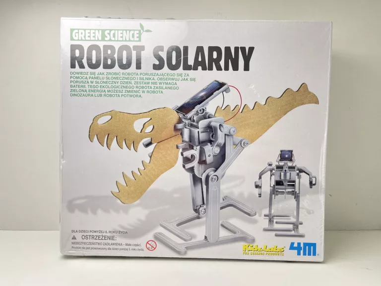 ZABAWKA EUKACYJNA ROBOT SOLARNY GREEN SCIENCE