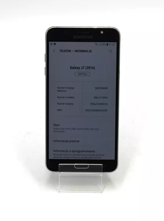 TELEFON SAMSUNG GALAXY J7 2016 2/16GB SM-J710FN
