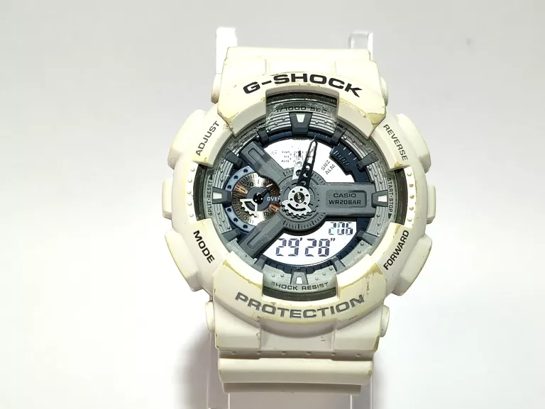 ZEGAREK CASIO G-SHOCK GA-110C BIAŁY