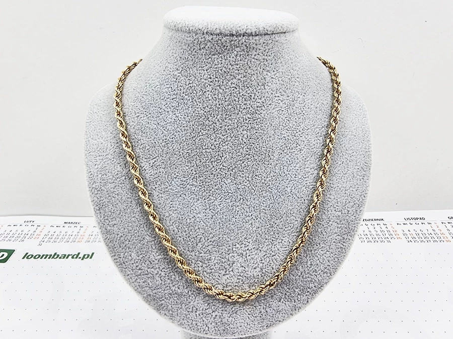 zloty-lancuszek-p585-1115g-dl50cm-szer5mm-splot-kordel-rodzaj-2205-2