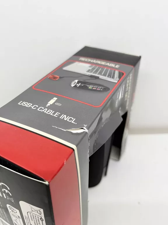 ZESTAW LAMPEK ROWEROWYCH USB-C PRZÓD TYŁ WALFORT