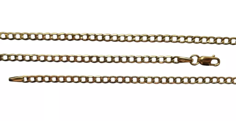 ZŁOTY ŁAŃCUSZEK PANCERKA 333 | 2,56G | 45 CM