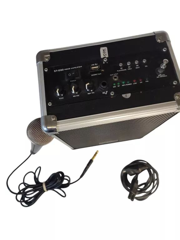 MOBILNY SYSTEM NAGŁOŚNIENIA SKYTEC+MIKROFON