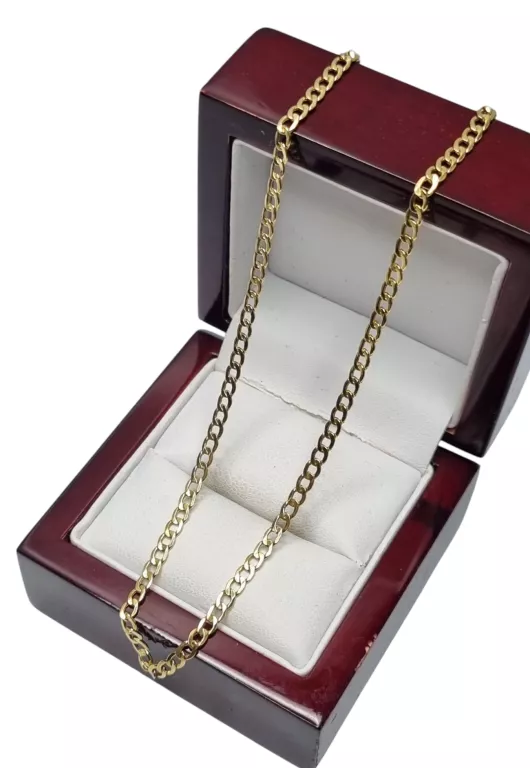 ZŁOTY ŁAŃCUSZEK PANCERKA 333 | 2,56G | 45 CM