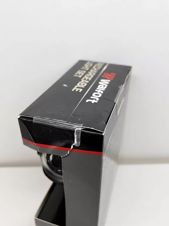 ZESTAW LAMPEK ROWEROWYCH USB-C PRZÓD TYŁ WALFORT