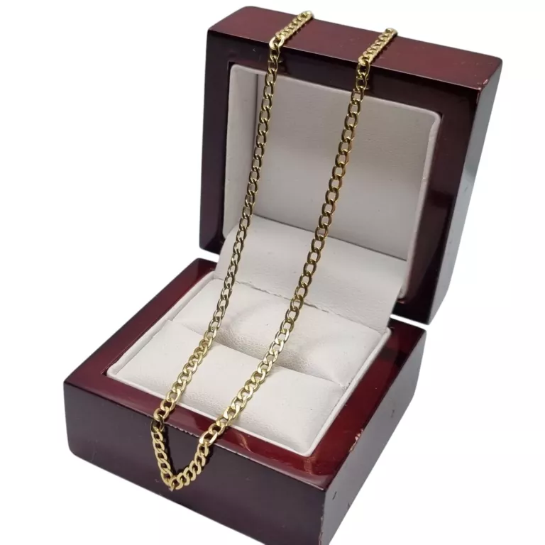 ZŁOTY ŁAŃCUSZEK PANCERKA 333 | 2,56G | 45 CM