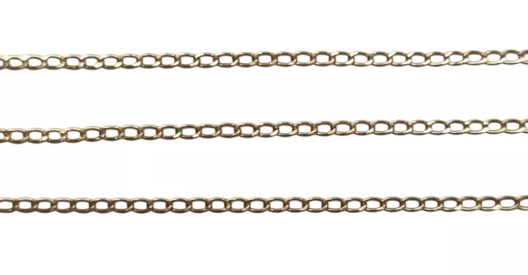 ZŁOTY ŁAŃCUSZEK Z KRZYŻYKIEM 585 | 1,18G | 43 CM