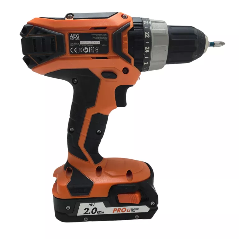WIERTARKO-WKRĘTARKA AEG BSB18G3 18 V 2,0 AH 55 NM
