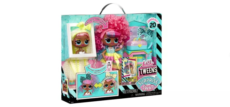SWAP TWEENS LALKA I MINI TWEENS GŁOWA DO CZESANIA - CORA