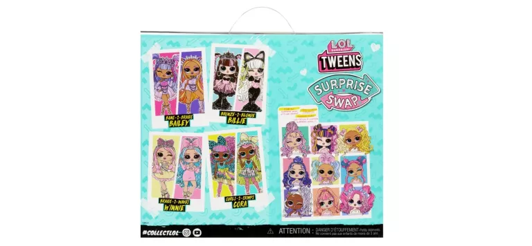 SWAP TWEENS LALKA I MINI TWEENS GŁOWA DO CZESANIA - CORA
