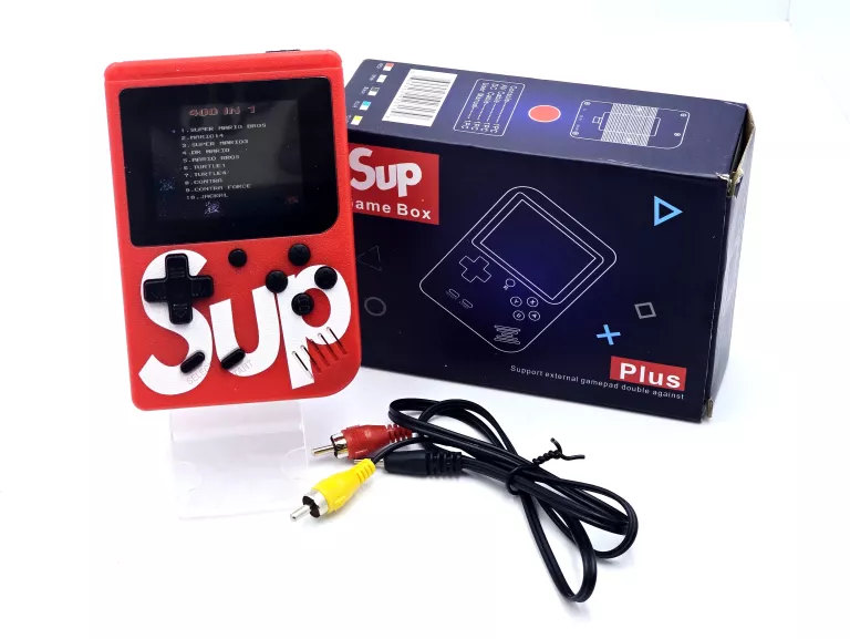 KONSOLA SUP GAME BOX CZERWONA / 699252923139