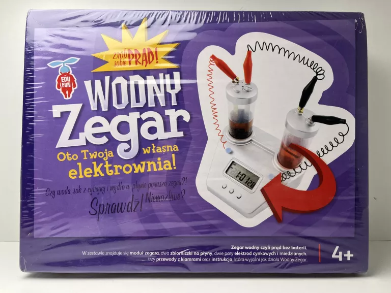 ZABAWKA EDUKACYJNA WODNY ZEGAR EDU FUN