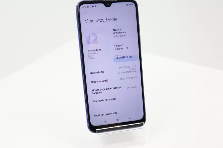 TELEFON REDMI NOTE 8T 4GB/64GB OPIS!