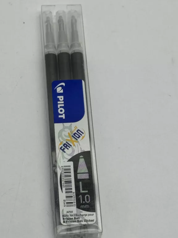 WKŁAD FRIXION L 1.0 MM CZARNY 3 SZT. PILOT / BLISTER / EAN: 4902505557989