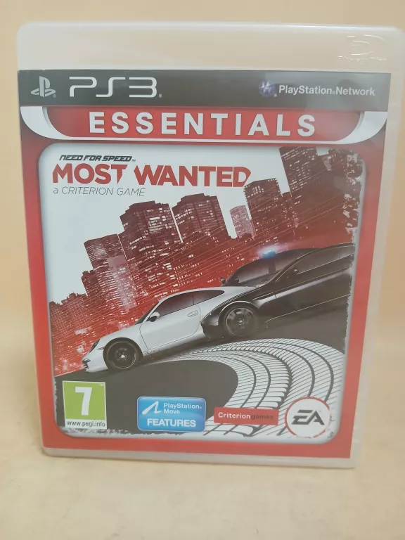 GRA NEED FOR SPEED MOST WANTED PS3
