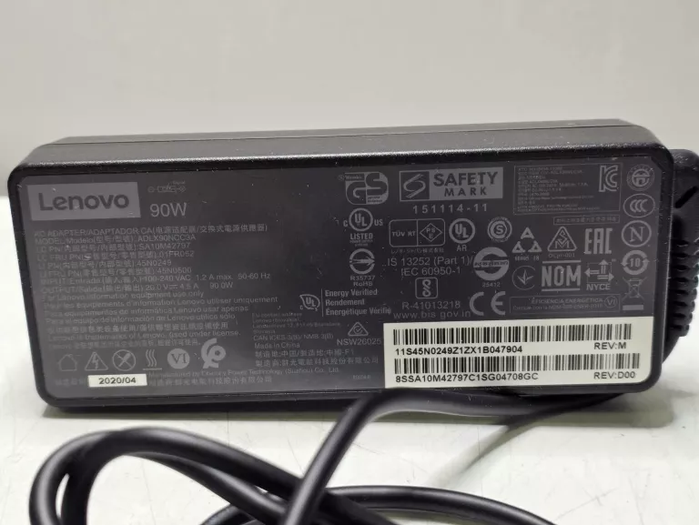 ZASILACZ DO LAPTOPA LENOVO 90W ADLX90NCC3A