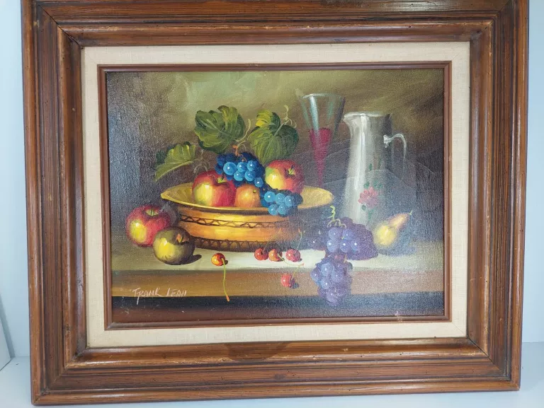 OBRAZ OLEJNY NA TEKTURZE MARTWA NATURA W STYLU HOLENDERSKIM WYMIARY 60X50C