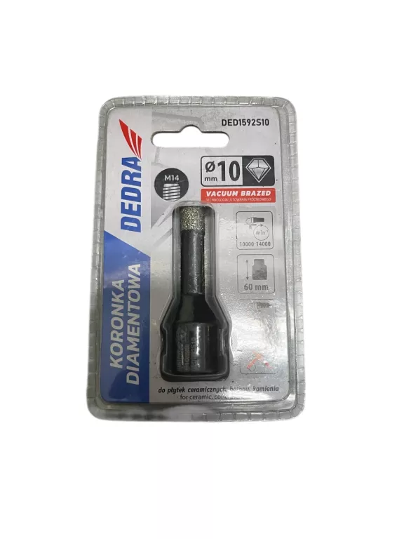 KORONKA DIAMENTOWA  DEDRA DED1592S10 M14 10MM
