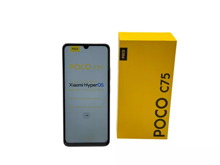 TELEFON POCO C75 8GB 256GB 6,88" GW 05.2027