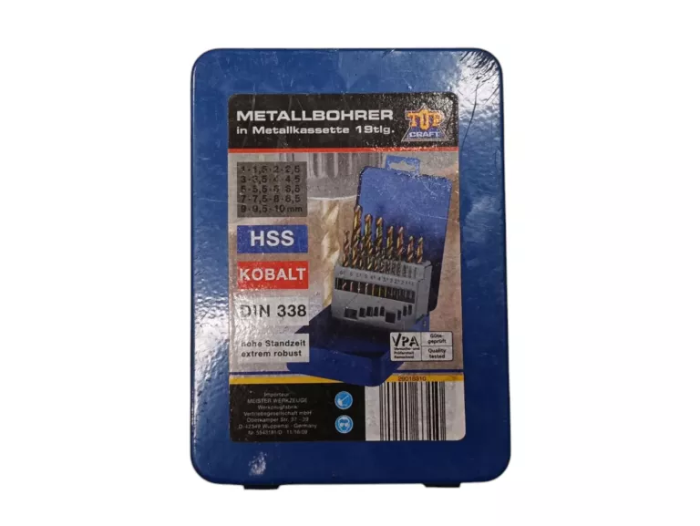 TOP TOOLS WIERTŁA DO METALU HSS