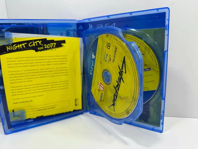 CYBERPUNK 2077 GRA PS4 (KOMPATYBILNA Z PS5)