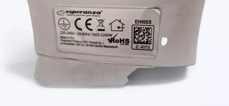 ŻELAZKO ESPERANZA EHI005