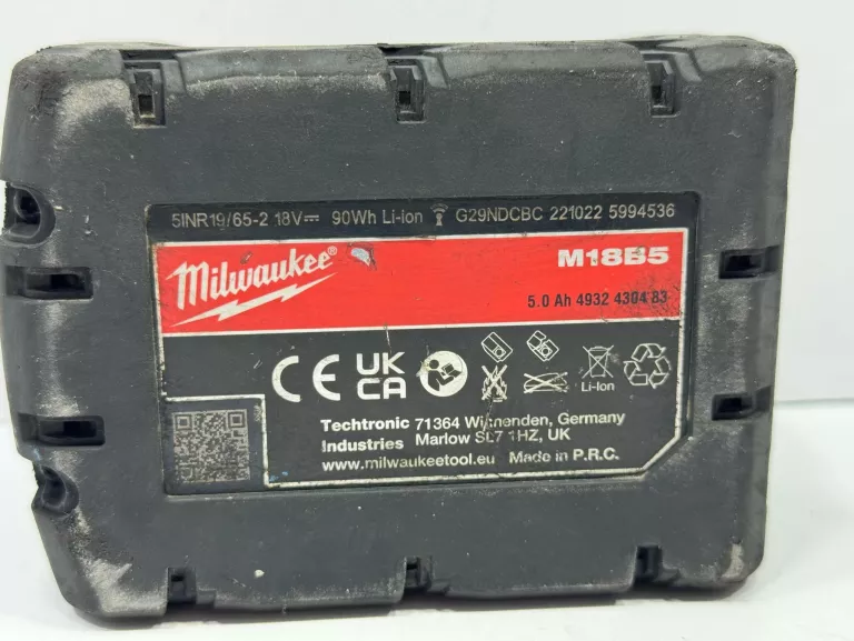 AKUMULATOR 5.0 AH M18 B5 MILWAUKEE