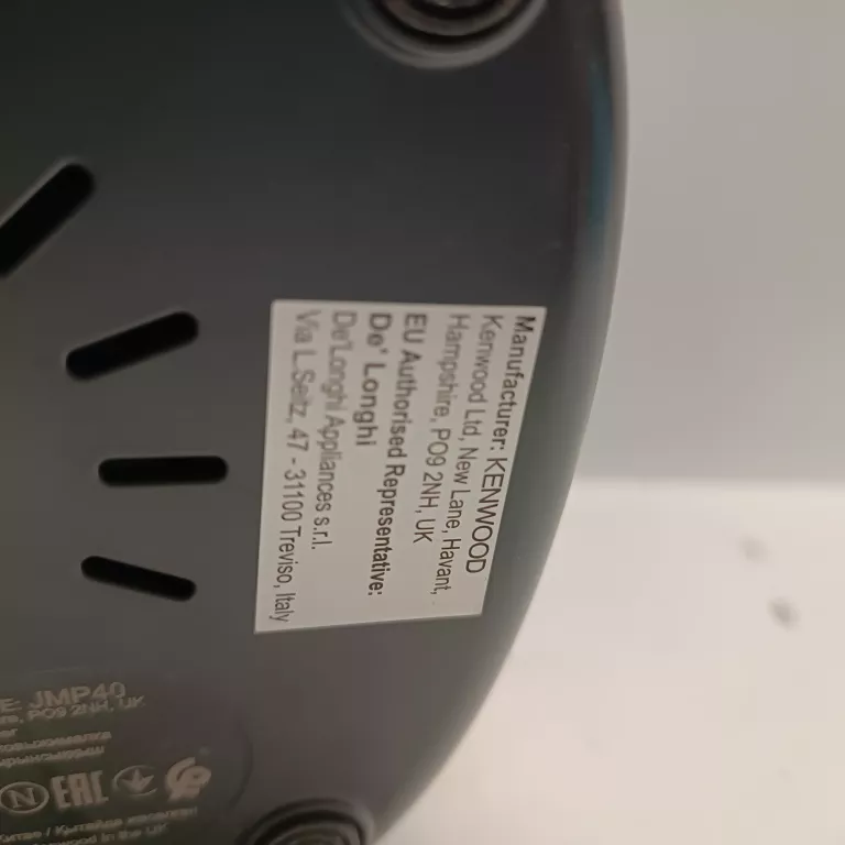 WYCISKARKA WOLNOOBROTOWA KENWOOD JMP 40