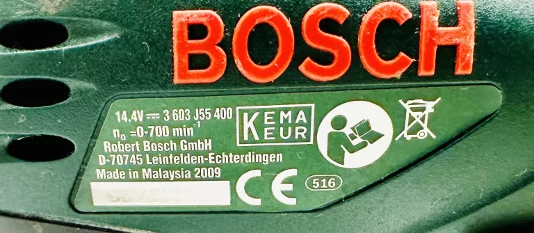 WKRĘTARKA BOSCH PSR 14,4 VES-2 14,4V 2 BIEGI + 2 BATERIE