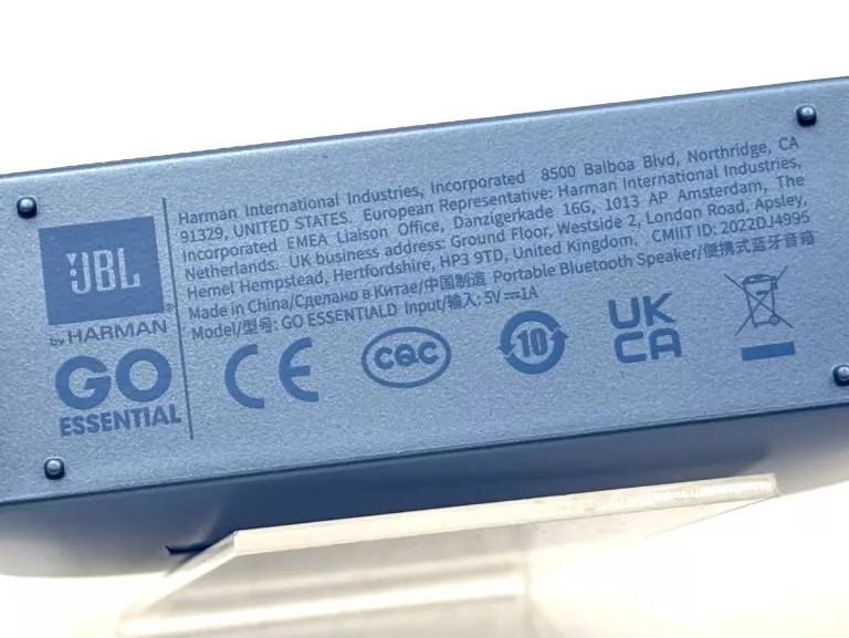 JBL GO ESSENTIAL NIEBIESKI GŁOŚNIK PRZENOŚNY
