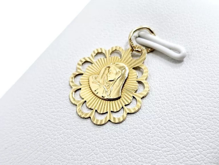 ZŁOTA ZAIWESZKA MATKA BOSKA PR.585 0,97G
