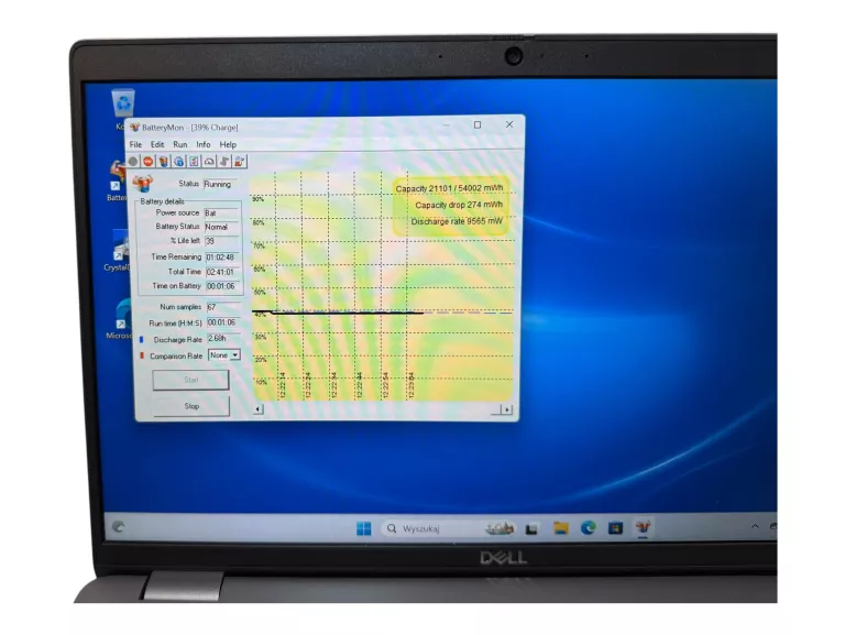 LAPTOP DELL LATITUDE 5450 14 " INTEL CORE ULTRA 5 8 GB / 512 GB SZARY