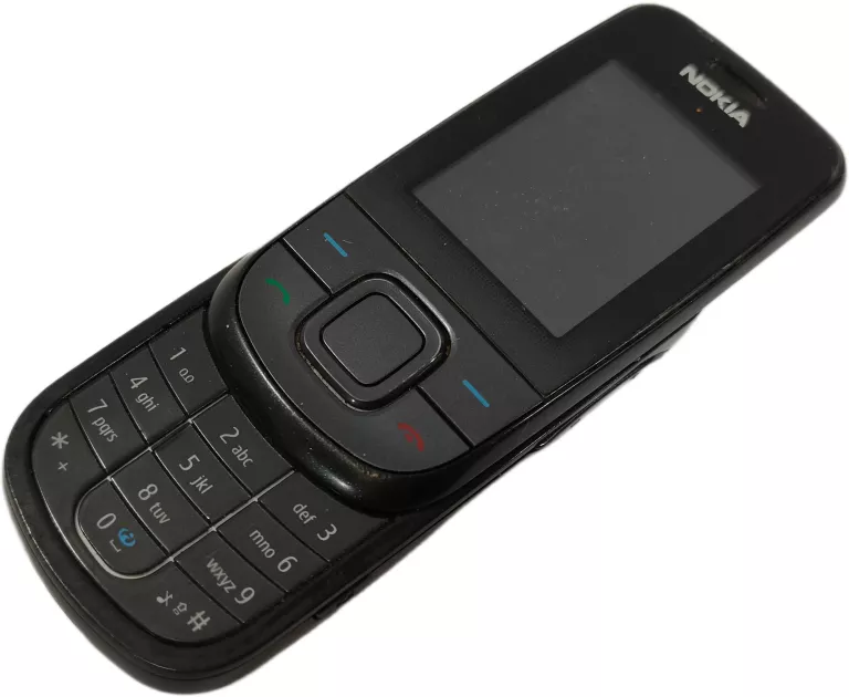 TELEFON KOMÓRKOWY DLA SENIORA NOKIA 3600 SLIDER (ROZSUWANA) CZARNA