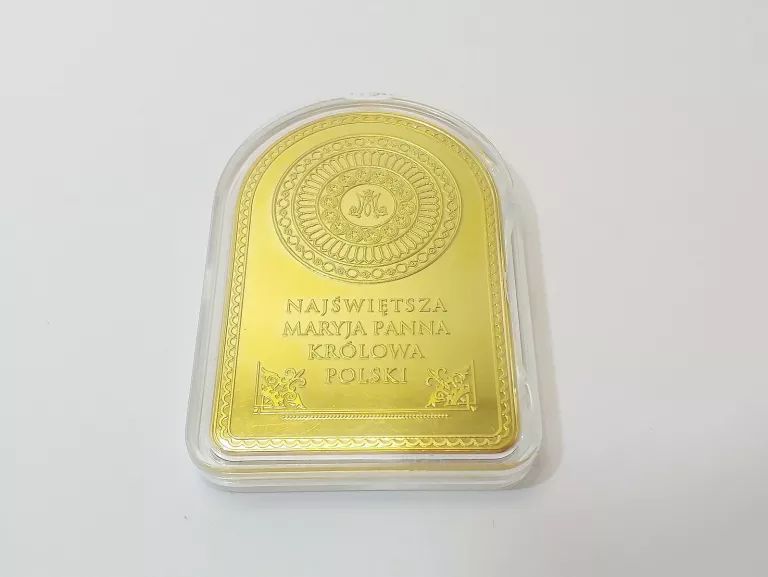 MEDAL NUMIZMAT NAJPIĘKNIEJSZE POLSKIE MADONNY MATKA BOŻA KODEŃSKA + CERT.