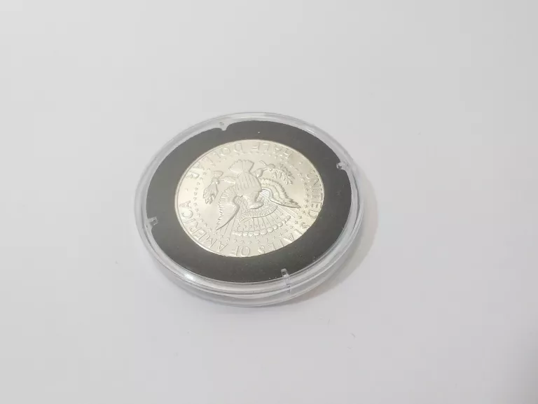 MONETA HALF DOLLAR 1964 JOHN F. KENNEDY + CERTYFIKAT