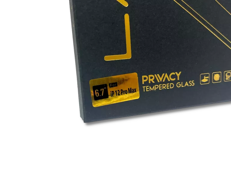 OCHRONNE PRYWATNE SZKŁO HARTOWANE IPHONE 12 PRO MAX