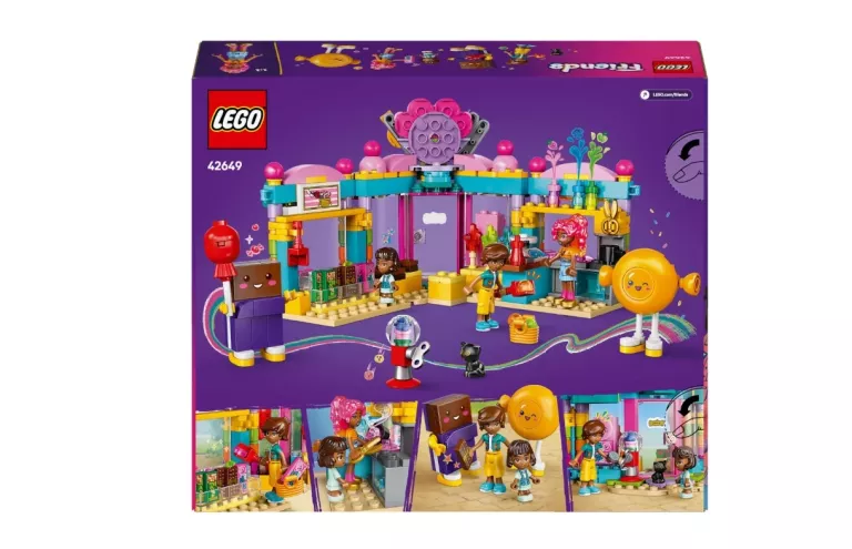 LEGO FRIENDS 42649 PRZYJACIELE 42649 HEARTLAKE CITY CANDY SHOP