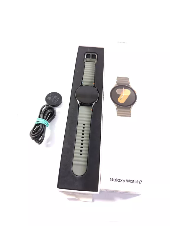 SAMSUNG GALAXY WATCH 7 LTE 40MM NFC GPAY ZIELONY KOMPLET