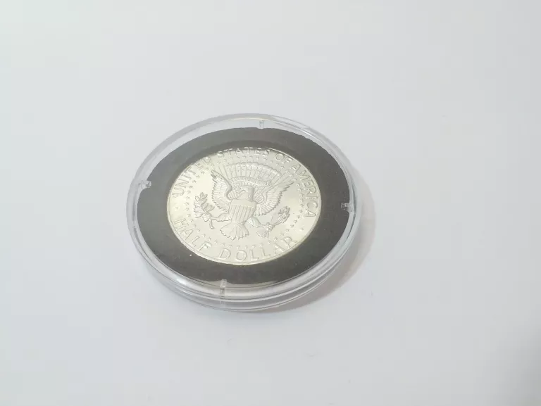 MONETA HALF DOLLAR 1964 JOHN F. KENNEDY + CERTYFIKAT