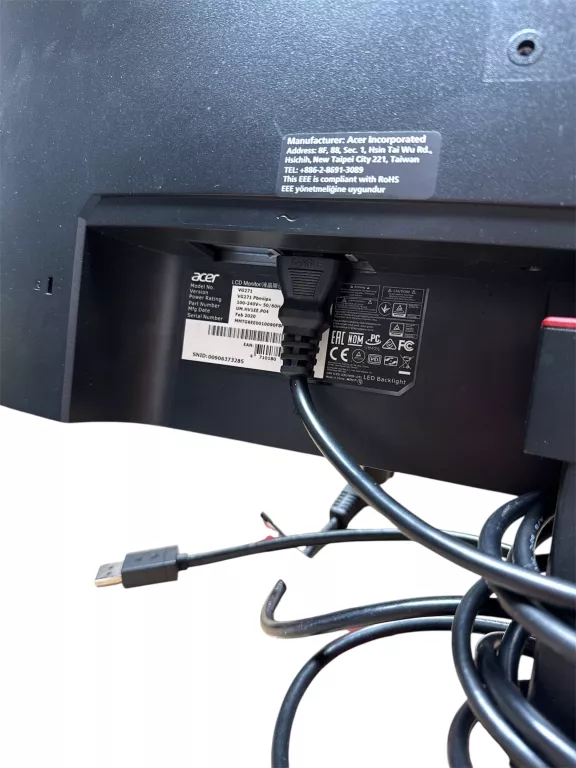 MONITOR ACER VG271 27''