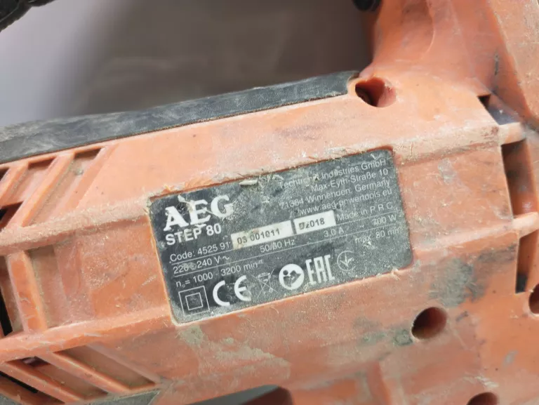 WYRZYNARKA AEG STEP 80