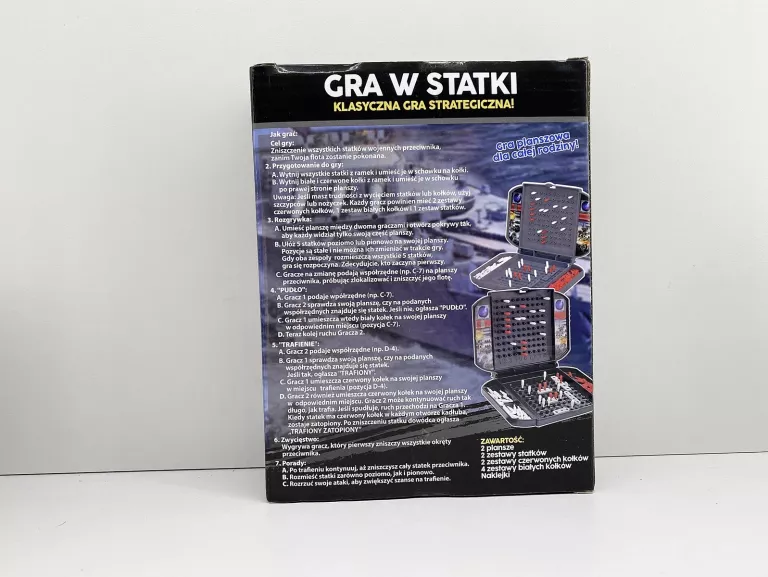 GRA PLANSZOWA STATKI NORIMPEX