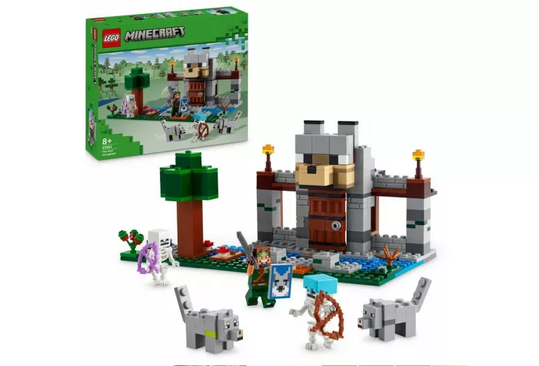 LEGO MINECRAFT 21261 WILCZA TWIERDZA